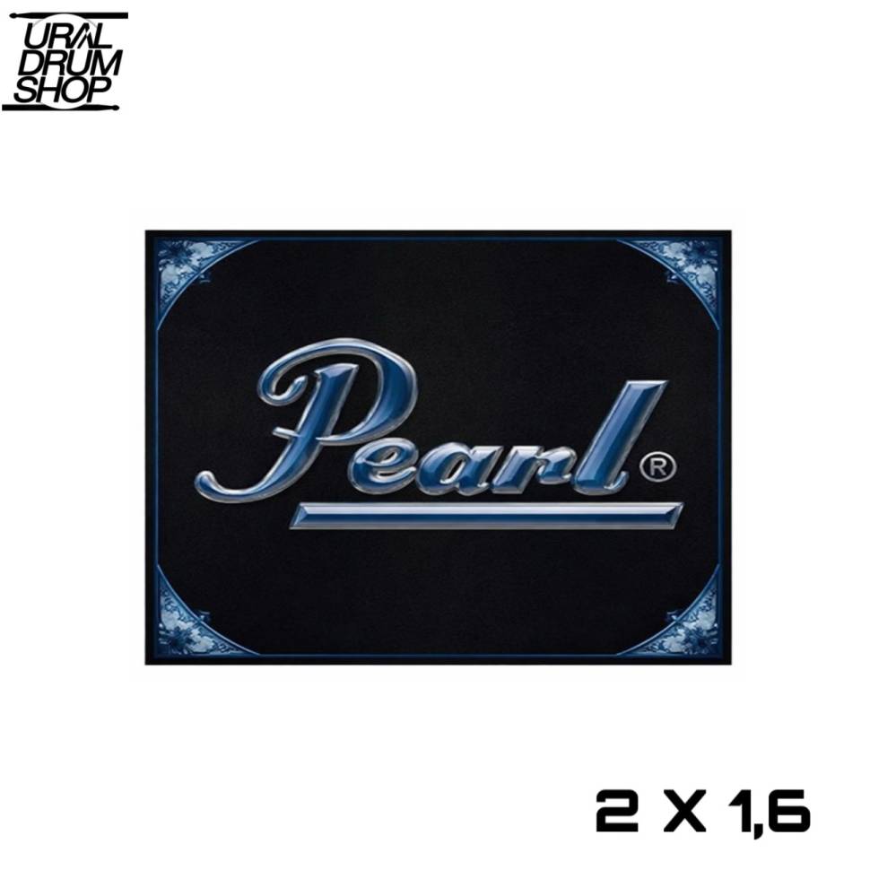 Ковер для ударной установки Pearl 2*1,6 м синий