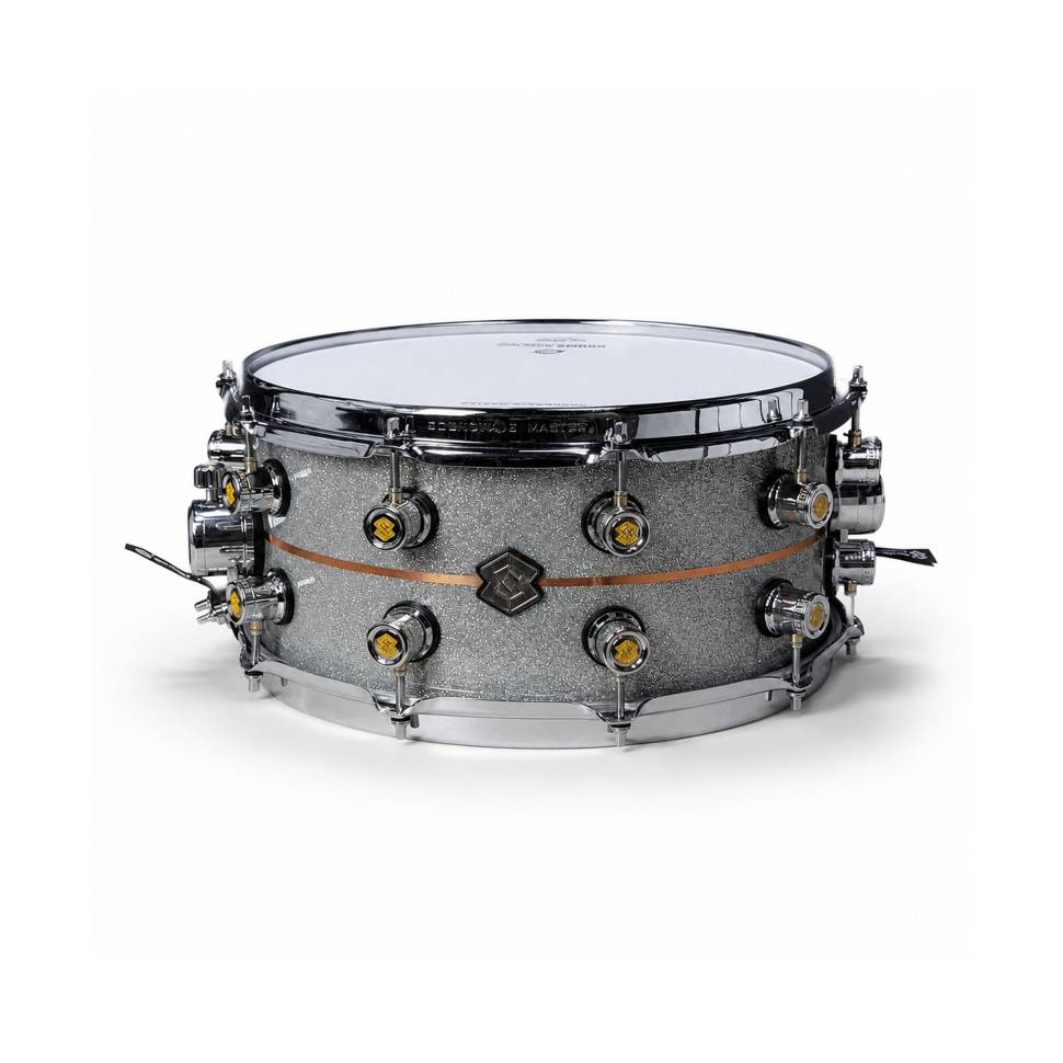 Малый барабан SWM 14/6,5" FUSION MASTER Silver Sparkle