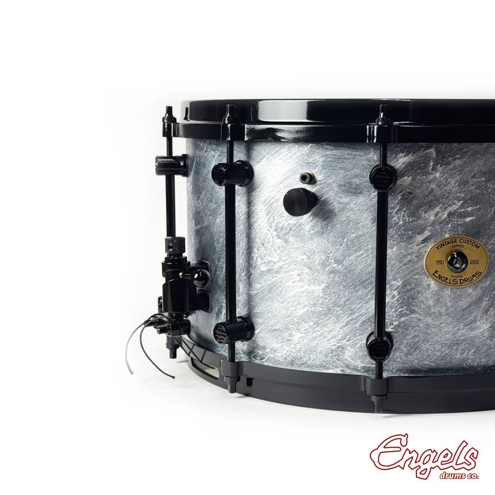 Малый барабан ENGELS 14/8" VINTAGE CUSTOM GREY OCEAN CAST 4 mm