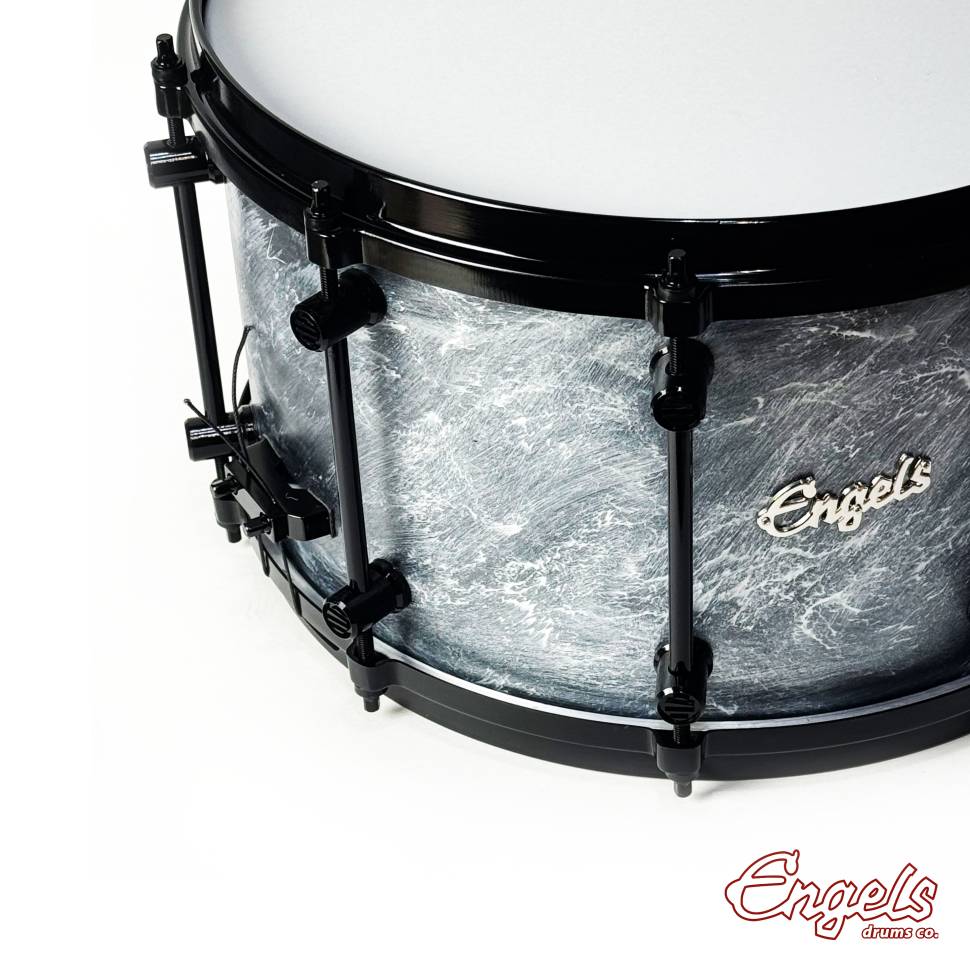 Малый барабан ENGELS 14/8" VINTAGE CUSTOM GREY OCEAN CAST 4 mm