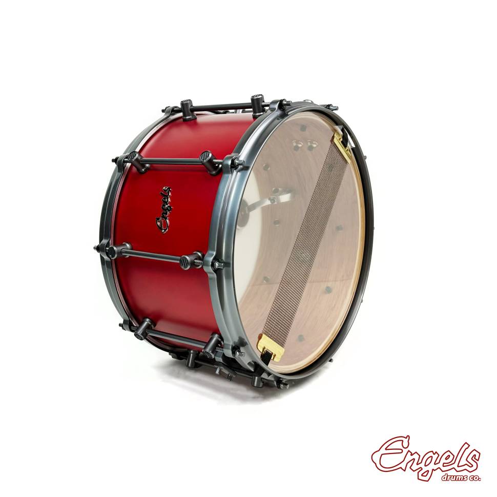 Малый барабан ENGELS 14/8" VINTAGE CUSTOM RED WOOD Ruby