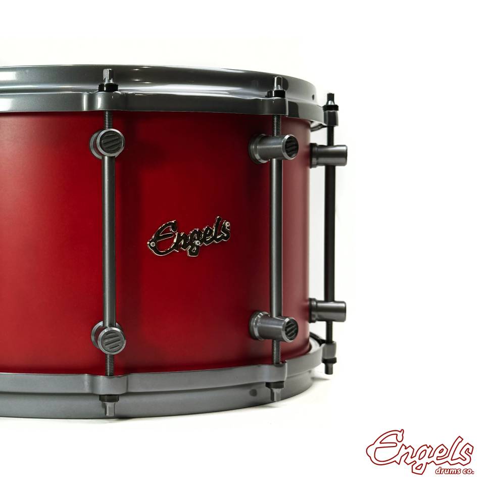 Малый барабан ENGELS 14/8" VINTAGE CUSTOM RED WOOD Ruby