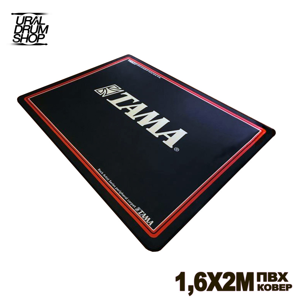 Ковер для барабанной установки TAMA RED LINE 1,6 X 2
